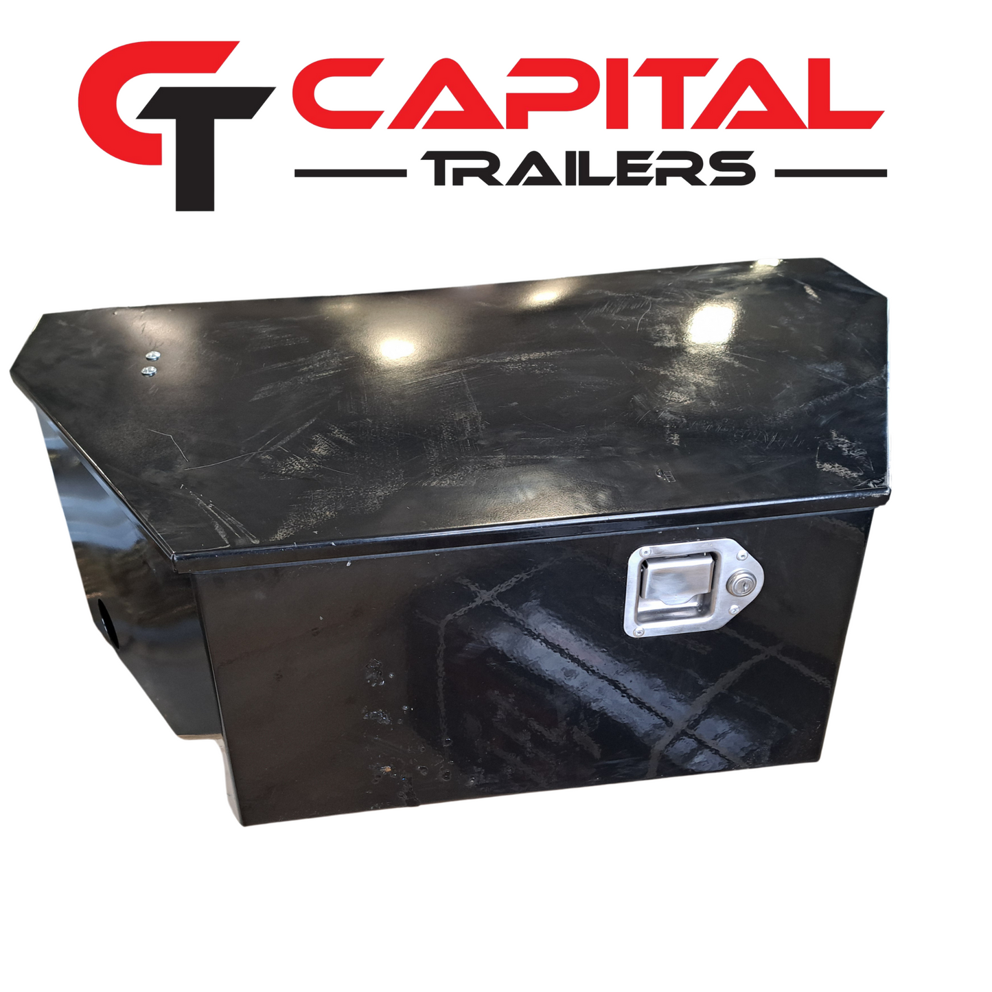 A frame tool box (black powder coat)