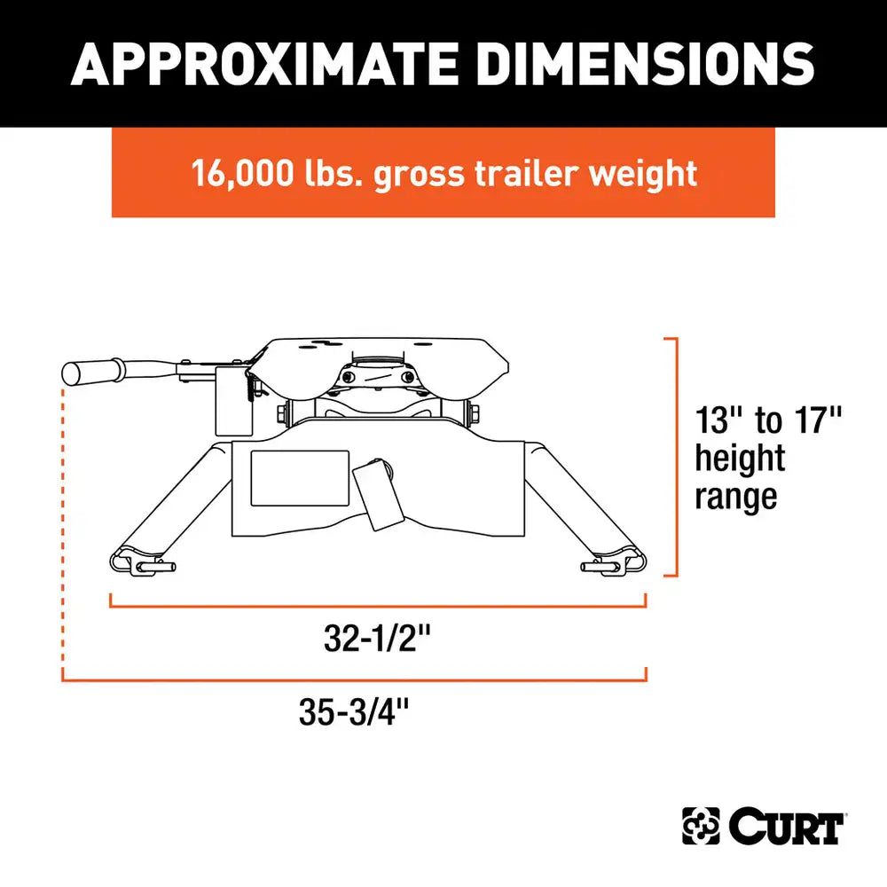 5TH WHEEL HITCH A16 #16120