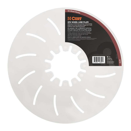12" 5TH WHEEL LUBE PLATE #16722