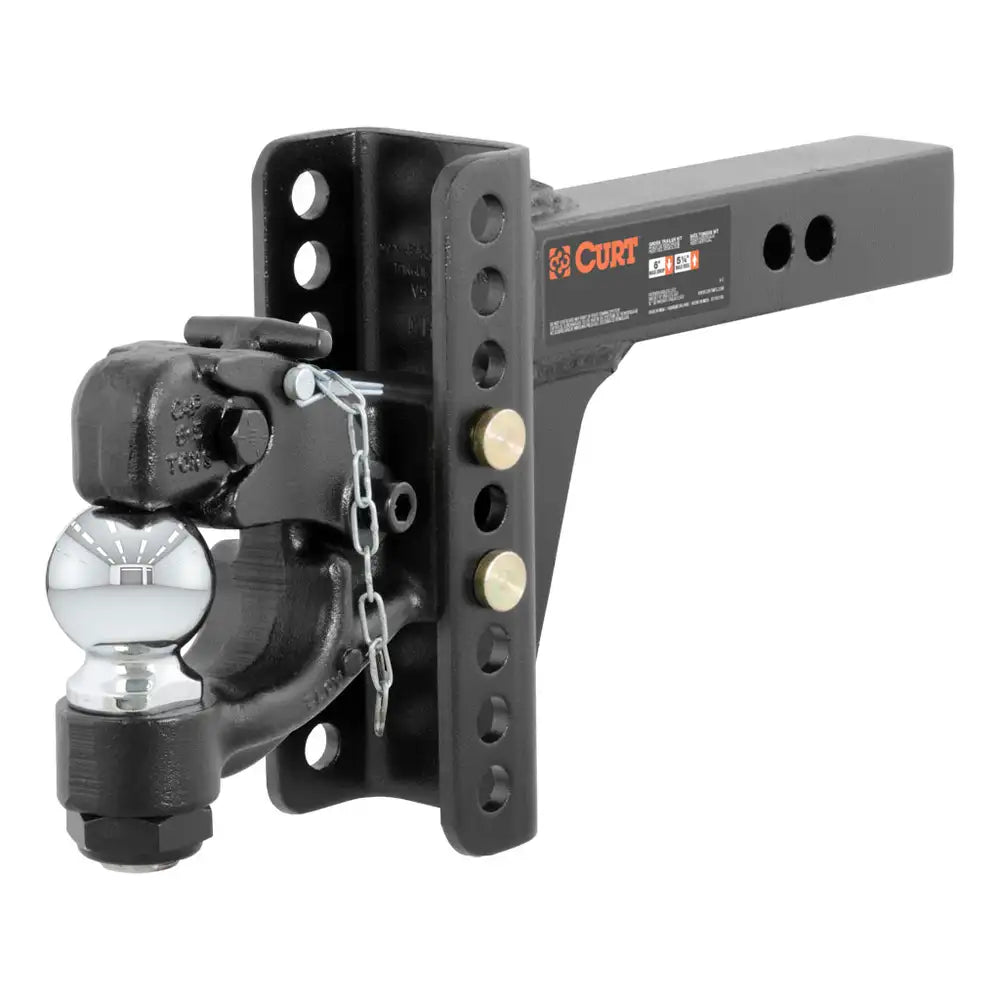 CHANNEL MOUNT WITH 2-5/16" BALL & PINTLE (2" SHANK, 13,000 LBS.) #45907