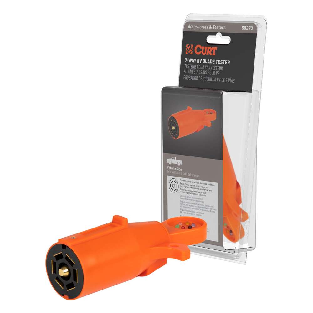 7-WAY RV BLADE CONNECTOR TESTER (PACKAGED) #58273