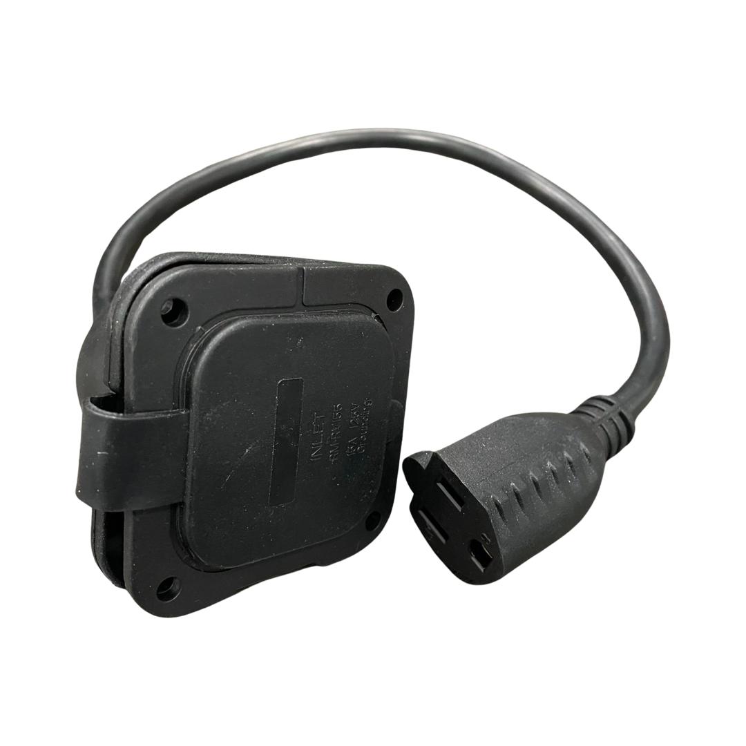 Electrical, WELLUCK 15 Amp 125V AC Power Inlet Port Plug