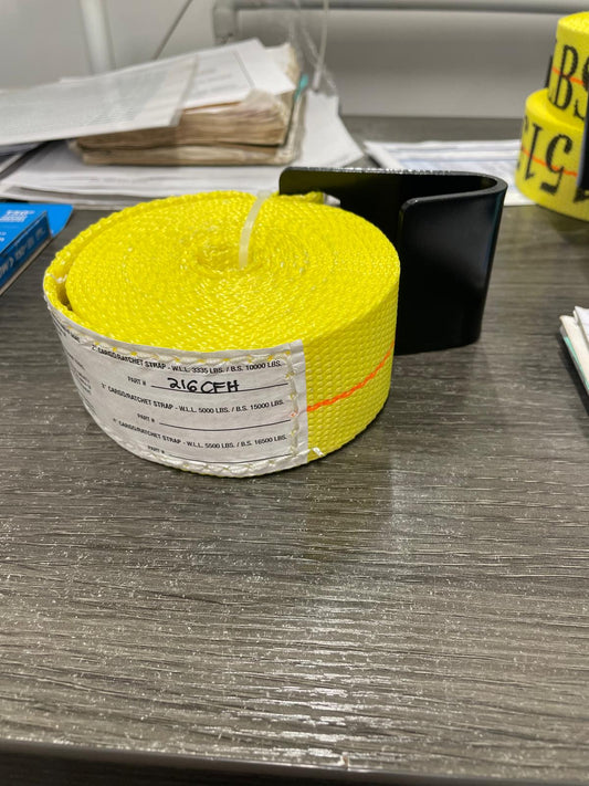 2'' By 16ft Ratchet Strap W/out Ratchet
