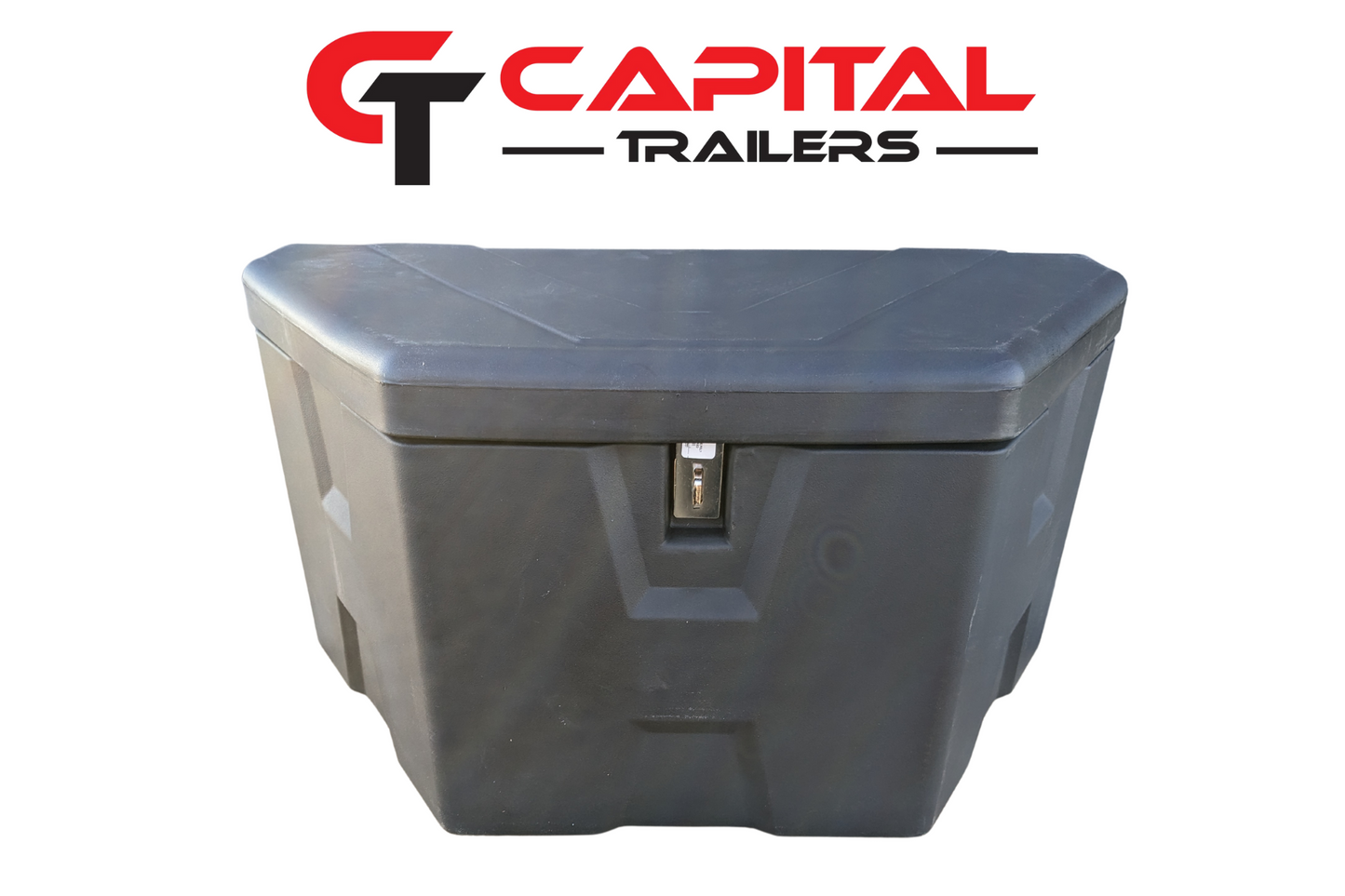 BLACK POLY TRAILER TONGUE TRUCK TOOL BOX