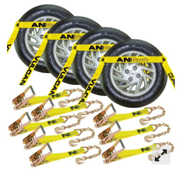 Strap - Tire Strap 52"with anchor chain