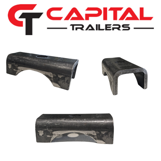 Axle, Spring Saddle 3" tube size #4-3