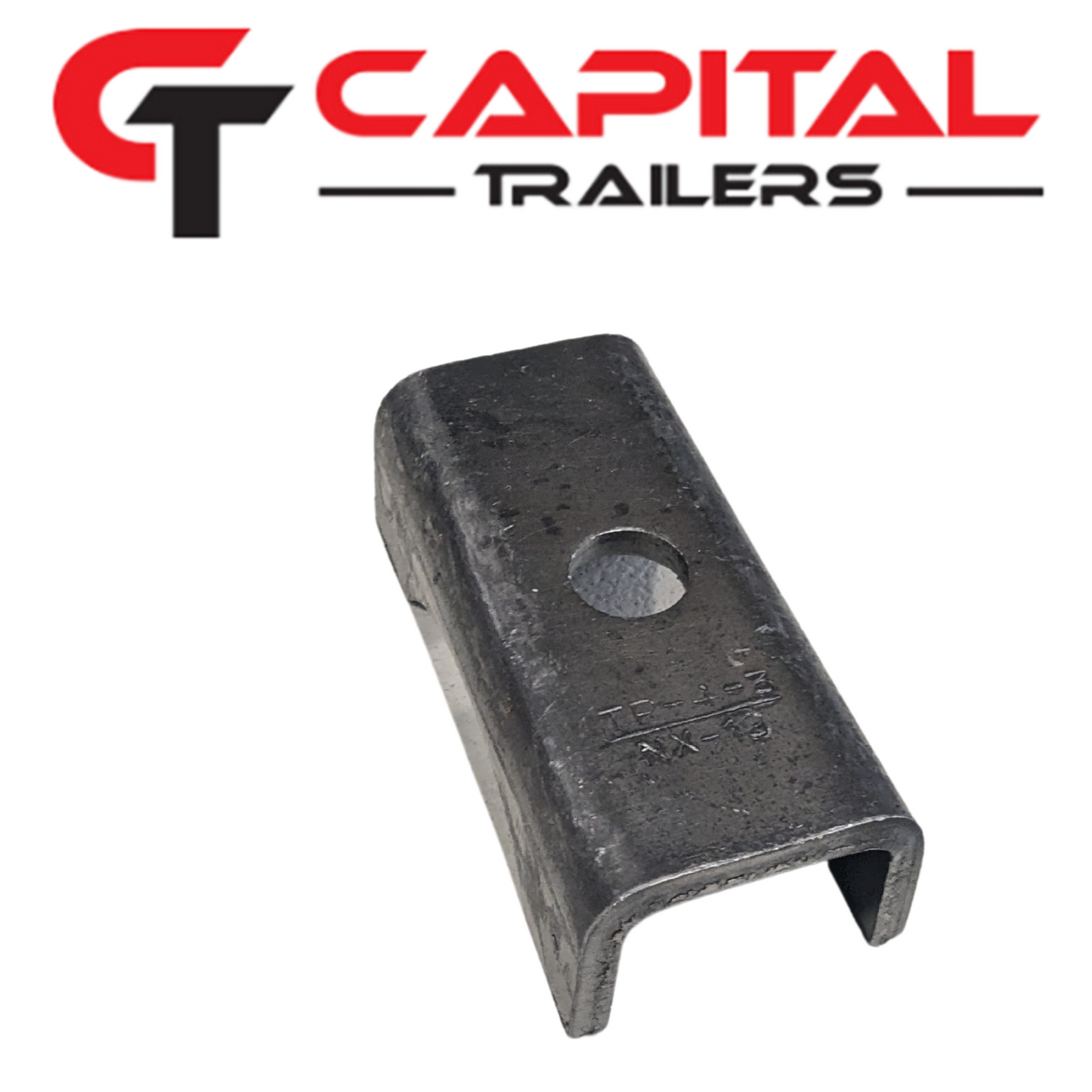 Axle, Spring Saddle 3" tube size #4-3
