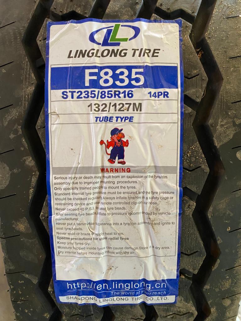 Tire/Wheel, ST235/85R16 14 PLY TIRE W/ RIM w/Tire Fee $4