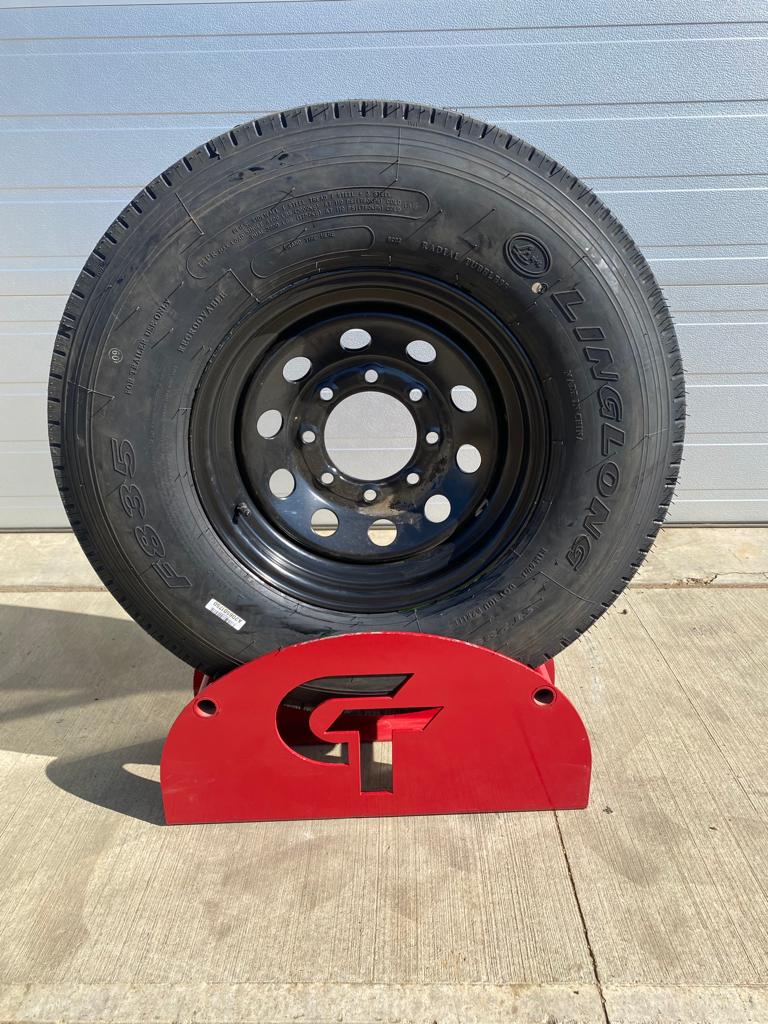 Tire/Wheel, ST235/85R16 14 PLY TIRE W/ RIM w/Tire Fee $4
