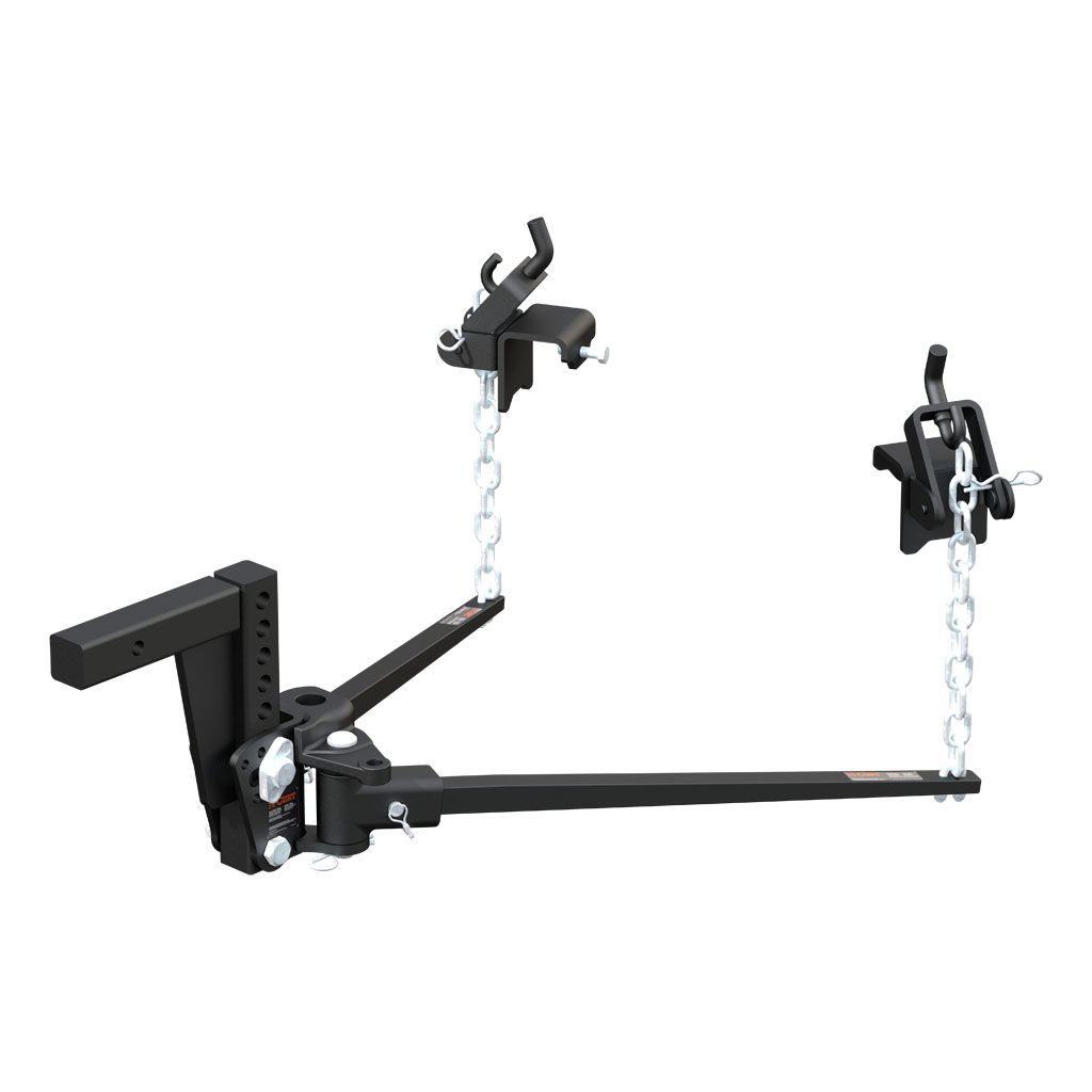 Deep Drop Trunnion Bar Weight Distribution Hitch (8K - 10K LBS, 30-5/8" BARS) #17352