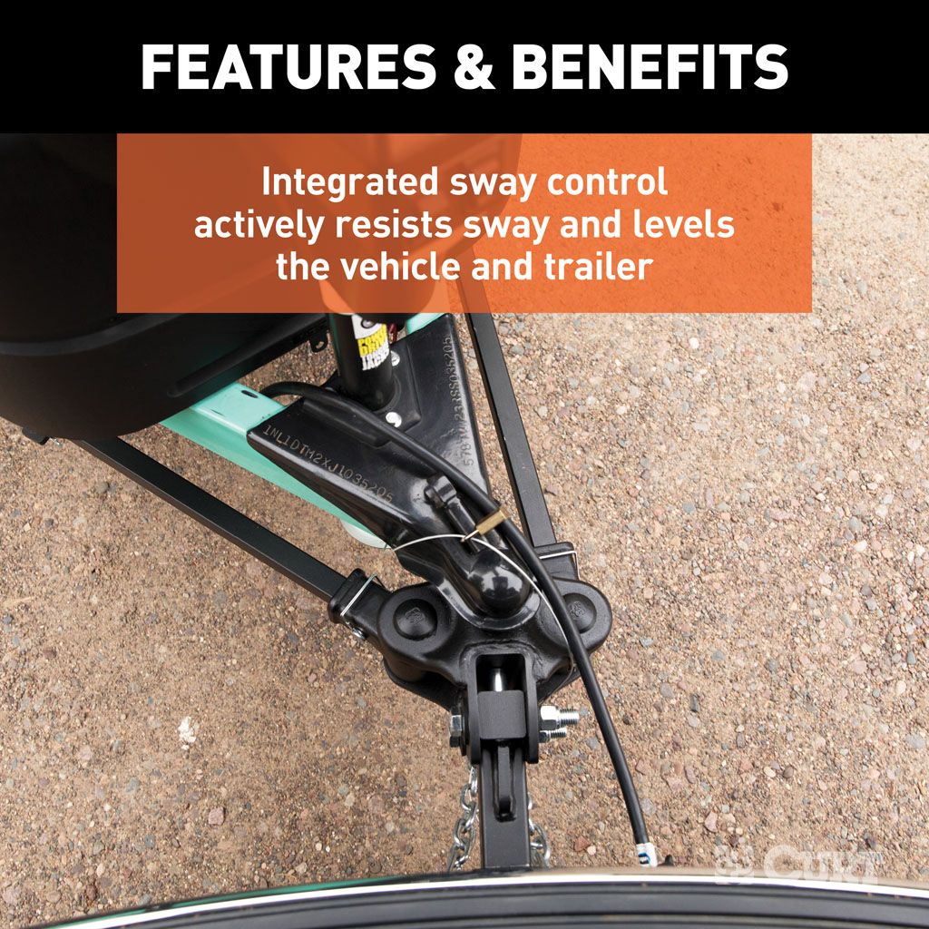 Weight Distribution Hitch With 4x Sway Control 10-15K #17501