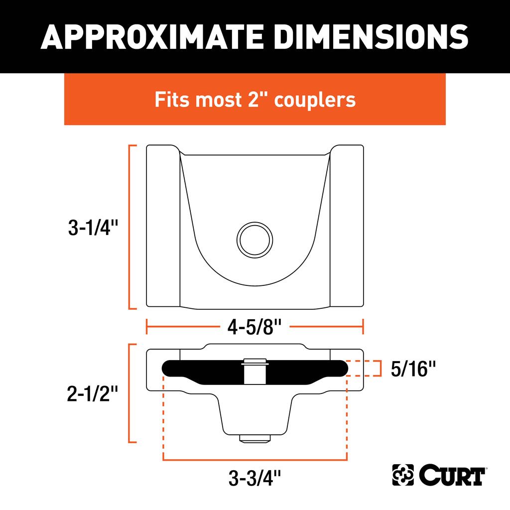 Lock, Trailer Coupler Lock ( Fits 1-7/8", 2" Couplers) #23079
