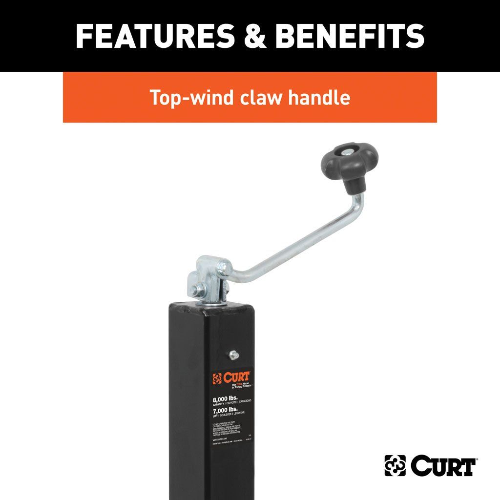 Jack, Direct-Weld W/Top Handle (8,000 LBS) #28570