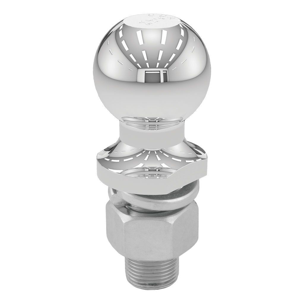 Ball, 2" Trailer Ball 1" x 2-1/8" Shank, 7500lbs #40037