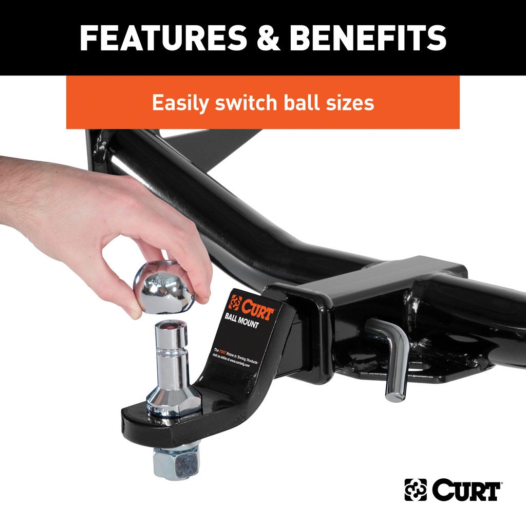 Ball, Switch Ball Trailer Ball Set 2" & 2-5/16" Balls (1" x 2-1/4" Shank) #42280