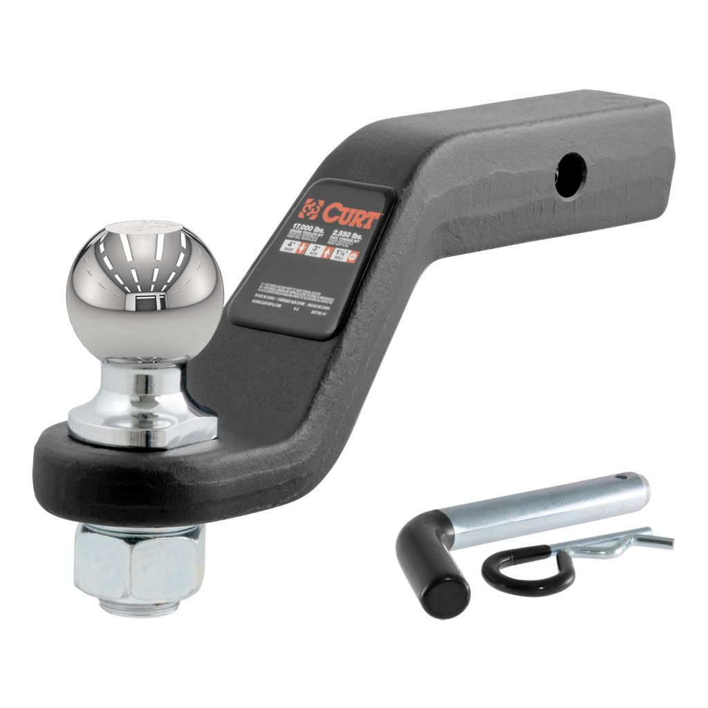 Ball Mount, 2-5/16" Loaded Ball Mount (2" Shank, 4" Drop) #45332