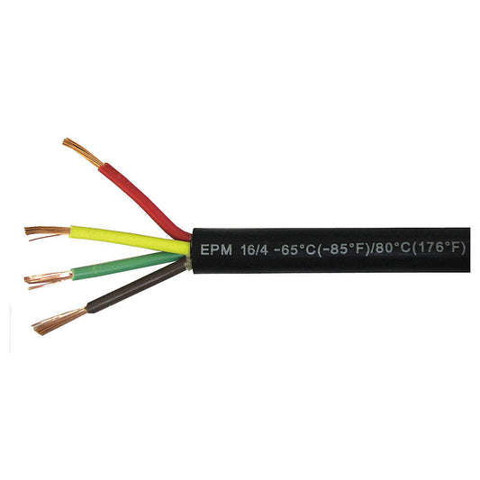Black 4 Wire (Sold By The Foot) #82-5824