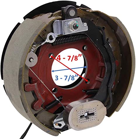Brake, Electric Trailer Drum Brake Assemblies Kit for 8,000 Lbs (RH) #B1208E-12