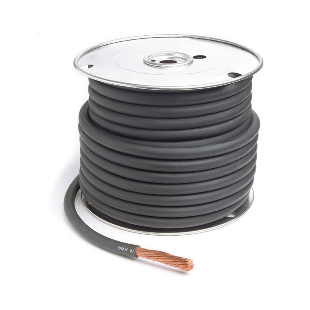 Cable, 2 Ga Black Battery Cable ( sold by foot) #BAT-2-BK