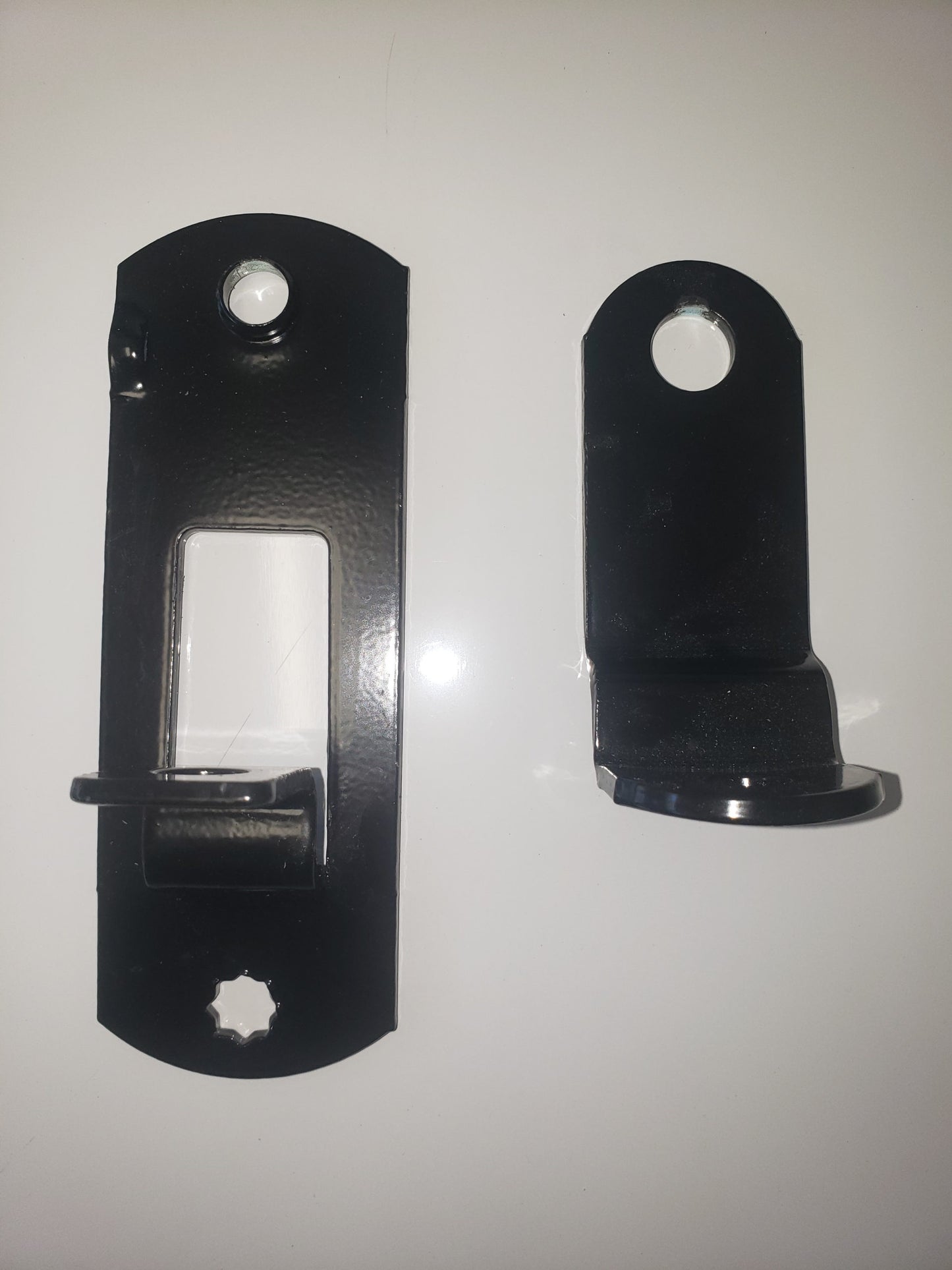 Barlock, Black Hasp Lock For Cargo Trailer #60-HAS003