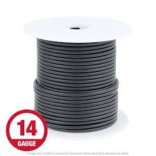 Wire, 14GA Black Wire Sold By The Foot #76-8220