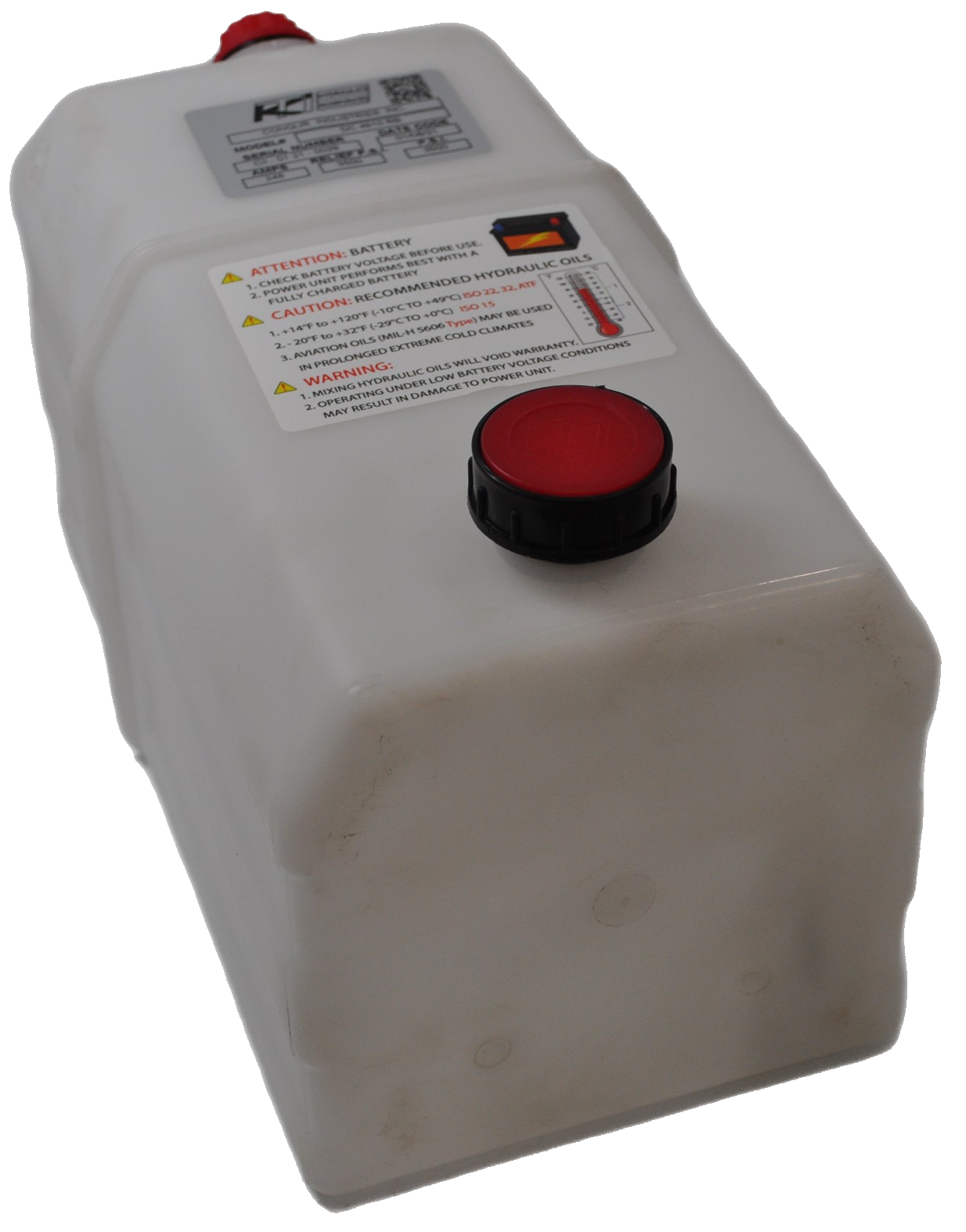 Powerpack Plastic Tank #8181-6-K
