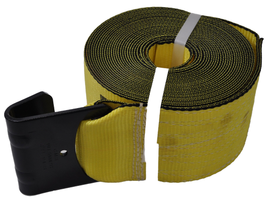 Strap, 4" x 30' Heavy Duty Flat Hook Strap #TK4301204I