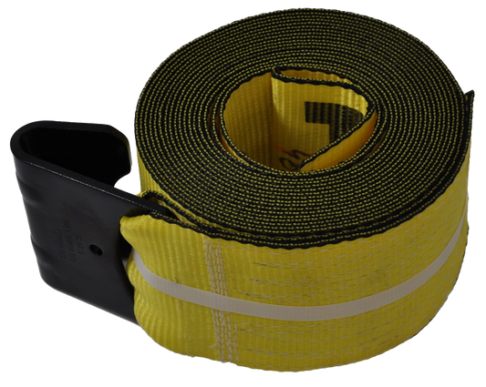 Strap, 4" X 20' Heavy Duty Flat Hook Strap #TK4201004D