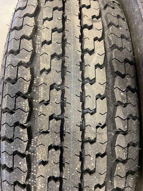 Tire/Wheel, ST235/80R16 10 PLY TIRE W/DUAL RIM w/Tire Fee $4
