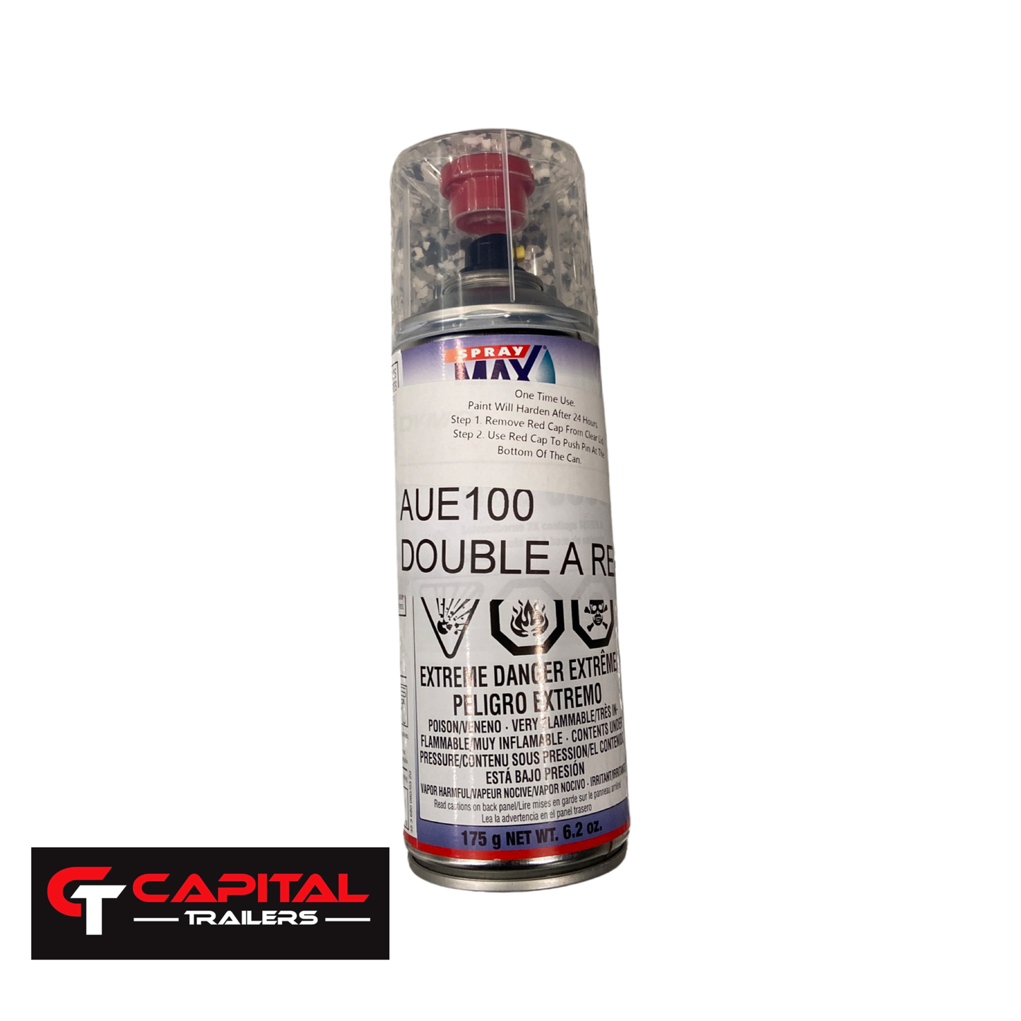Double A Red Spray Paint #4145