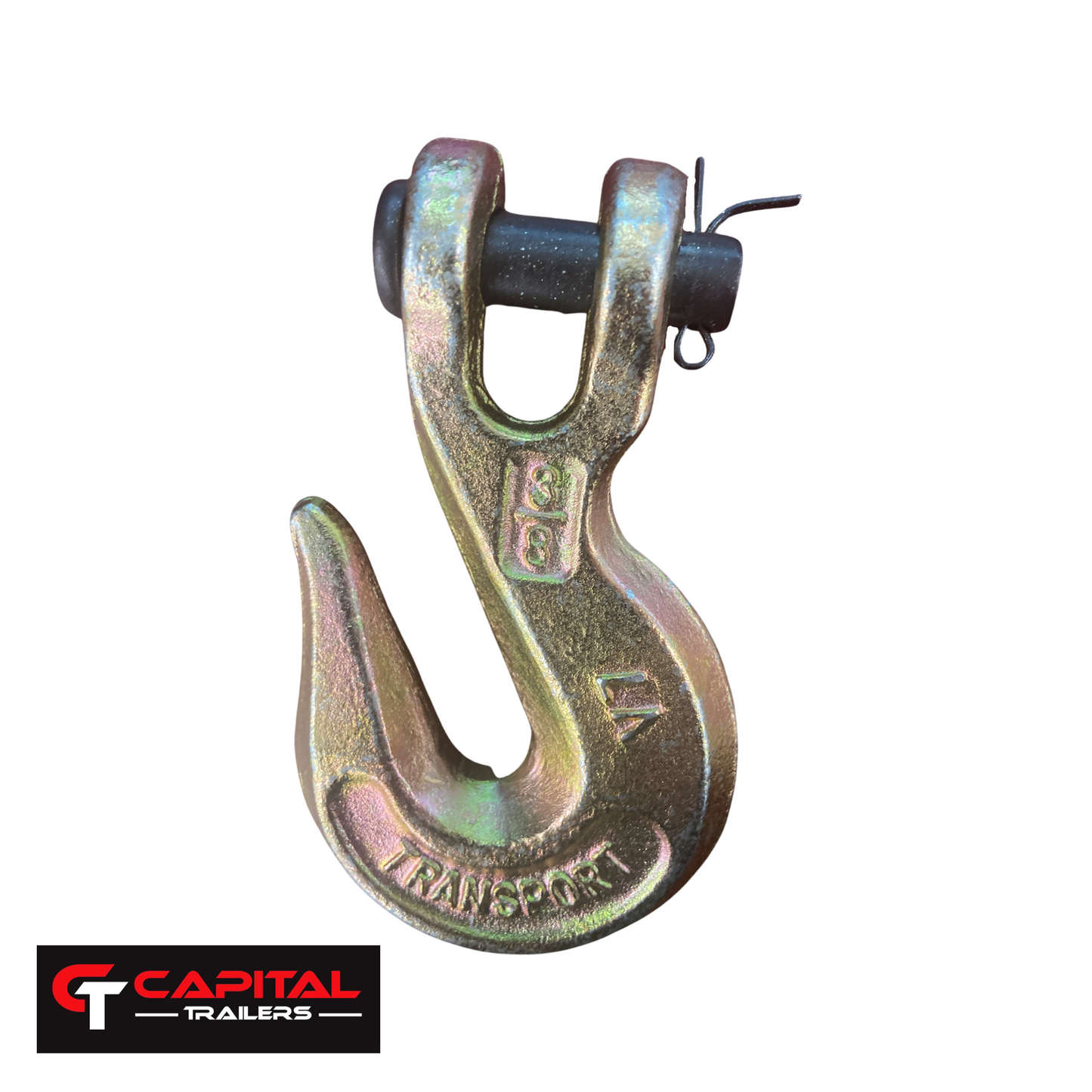 Hook, 3/8'' Grade 70 A Clevis Grab Hook #C1027285I