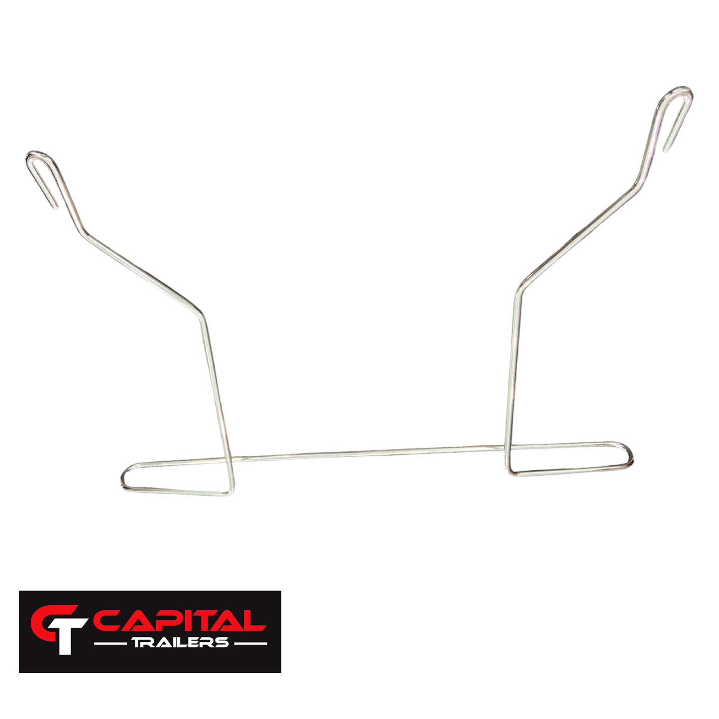 Mudflap, Chrome Anti-Sail Hanger For 24'' Flaps #31-09803