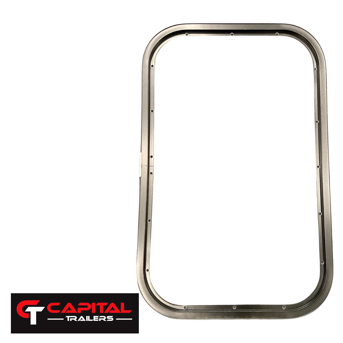 Window & Window Clamp Ring 24X15X1.375 Black #Window