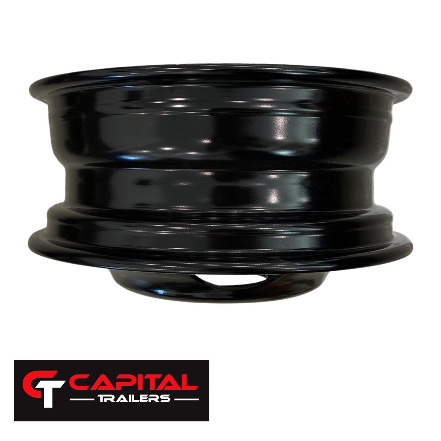 Wheel, 16" Black Dual Rim