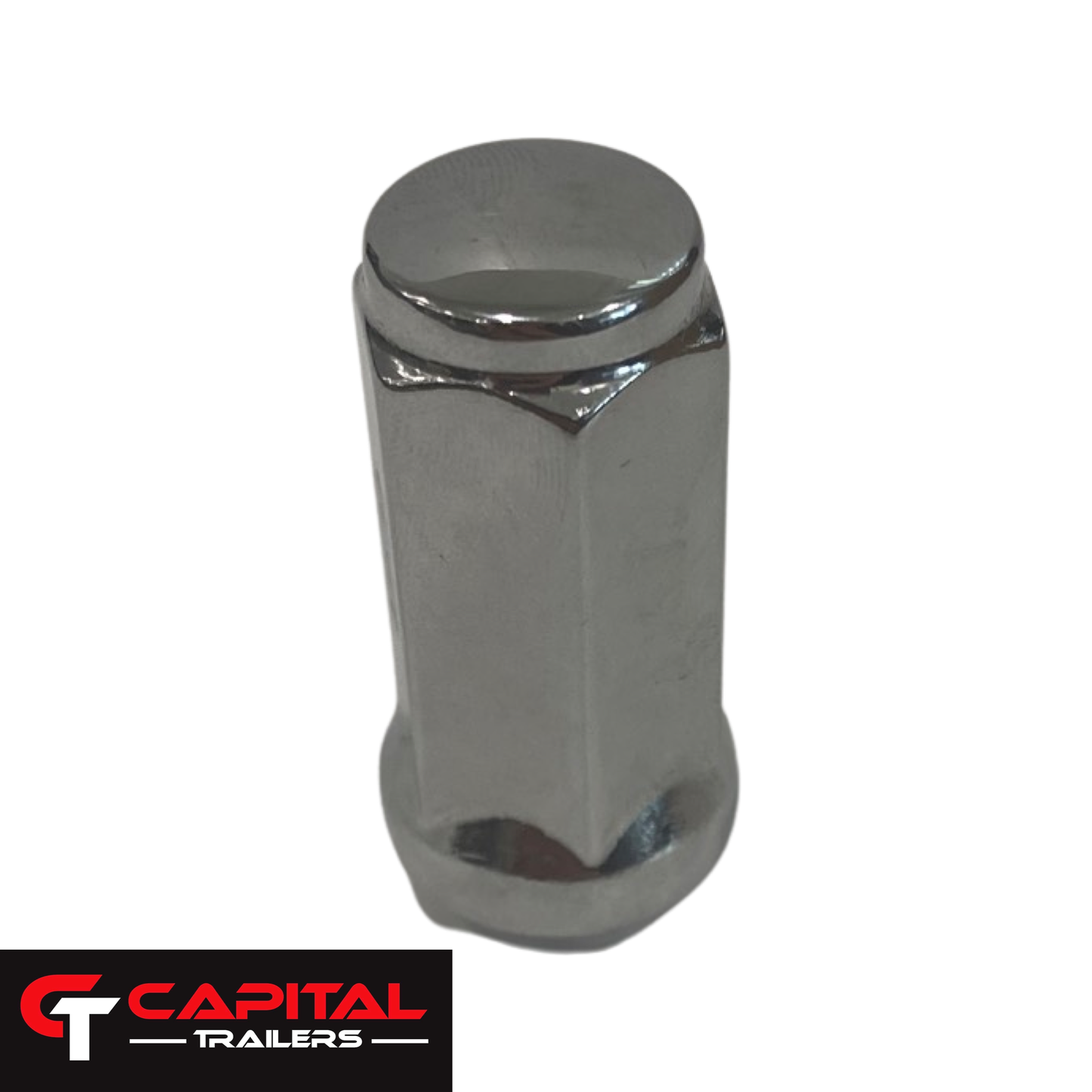 Wheel Nut, 1/2" X 13/16" OD Hex Wheel Nut Cone #X1023R