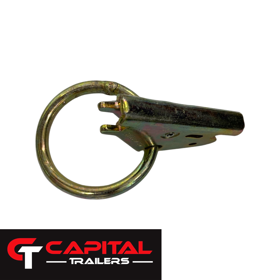 Tie Down, E-Track Tie Off With Stainless Steel Rings#38-59002