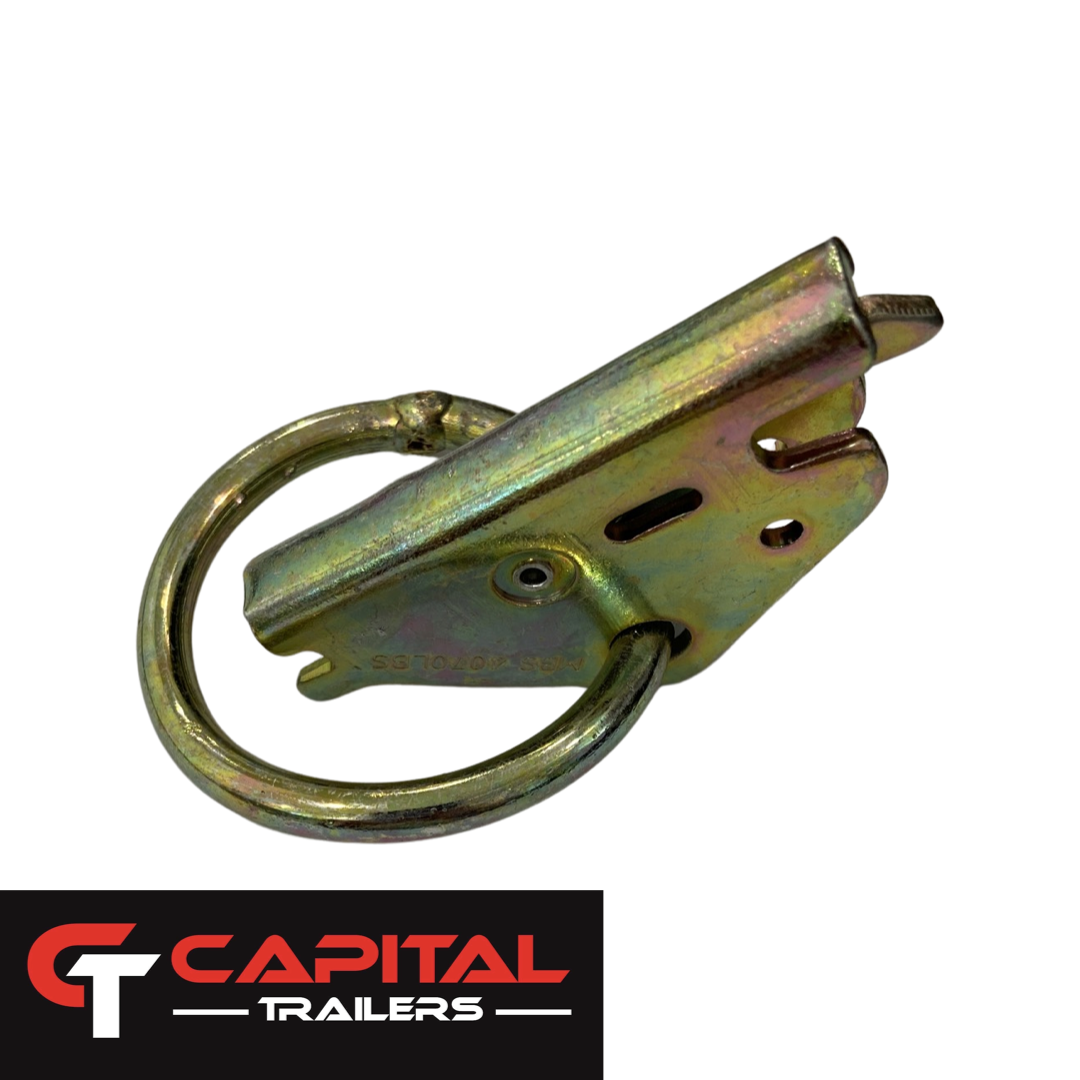 Tie Down, E-Track Tie Off With Stainless Steel Rings#38-59002