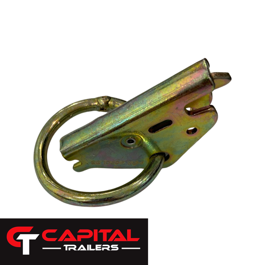 Tie Down, E-Track Tie Off With Stainless Steel Rings#38-59002