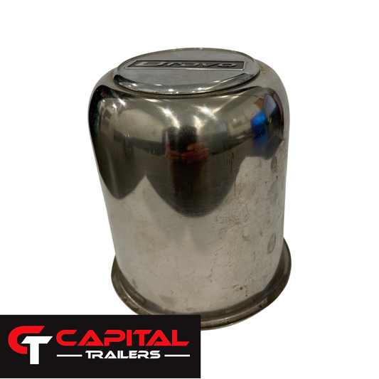 Cap, 5 Bolt Dust Cap Bravo (3,500lb) #