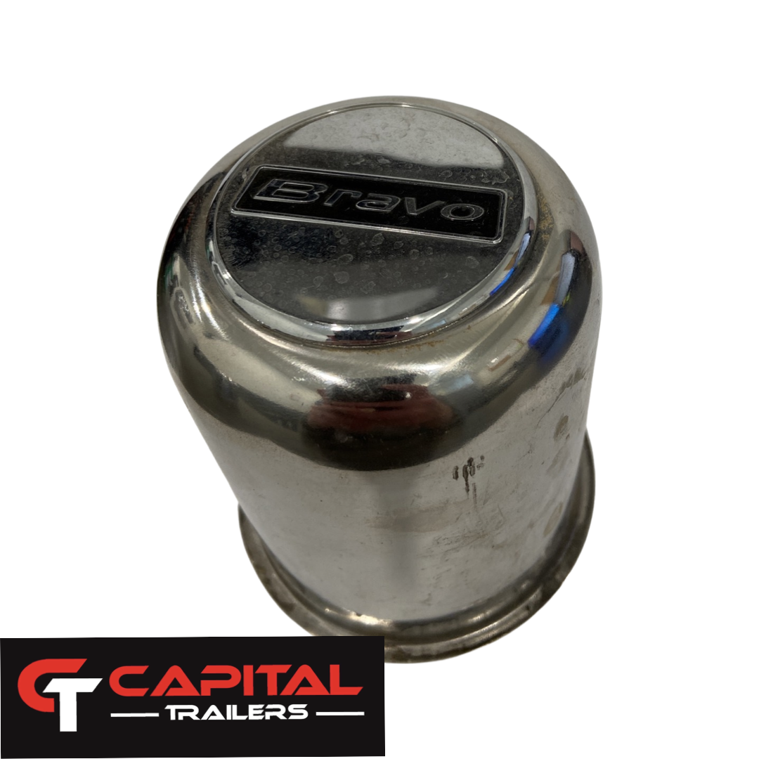 Cap, 5 Bolt Dust Cap Bravo (3,500lb) #