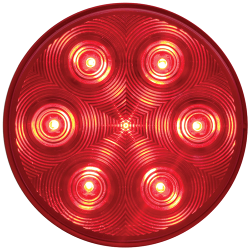 Light, 4” Round Red Stop/Turn/Tail LED Light (6 Diodes)#STL-13RB 071320