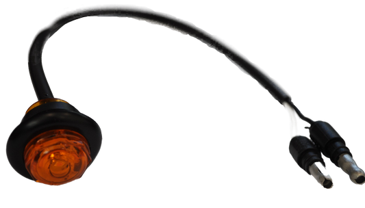 Light, 3/4" Amber LED 1 Diode #MCL-10AKL12PG