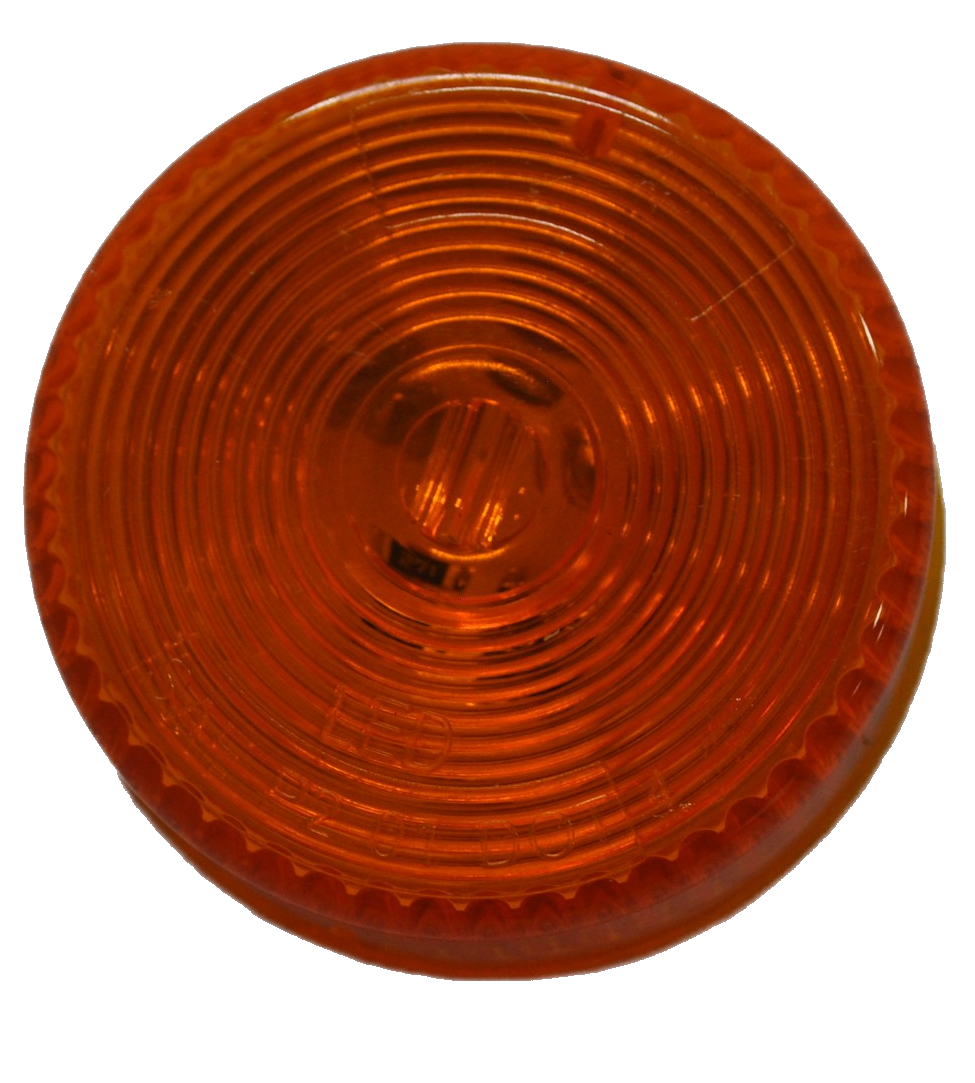 Light, 2” Round Amber Marker/Clearance LED Light (1 Diode)#MCL-56AB