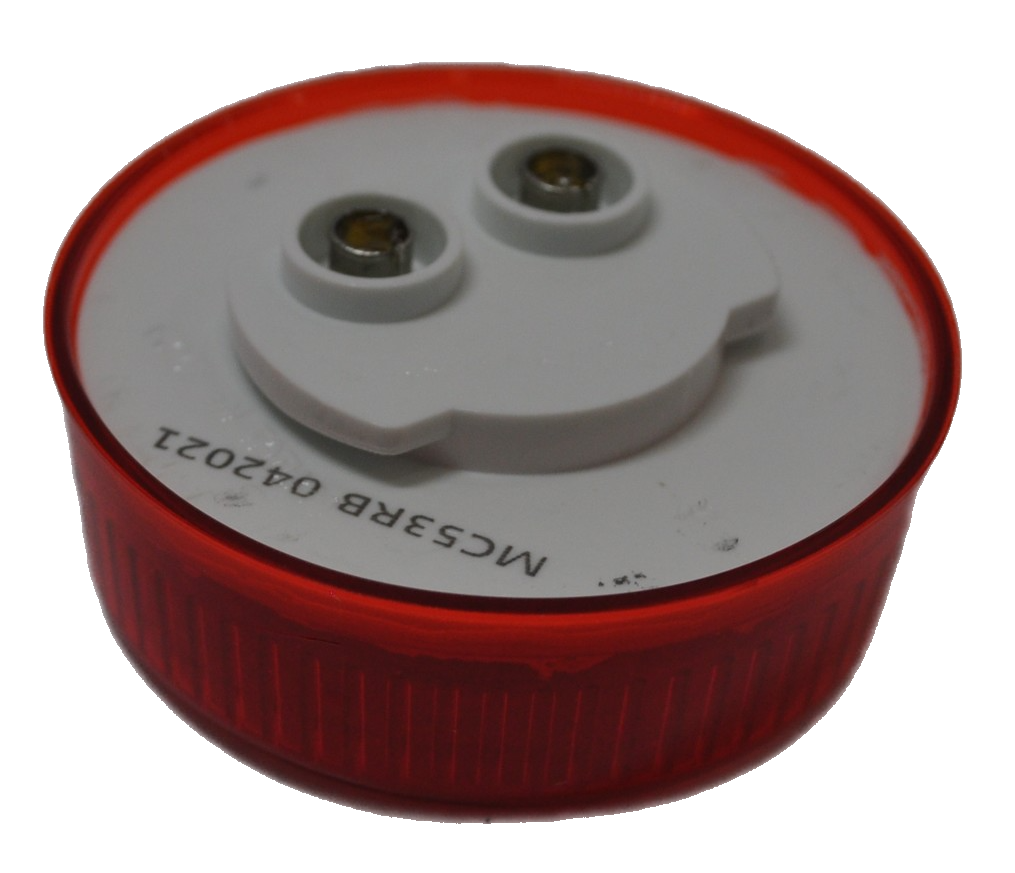 Light, 2" Red Marker/Clearance LED Light (3 diode) #MCL-55RB
