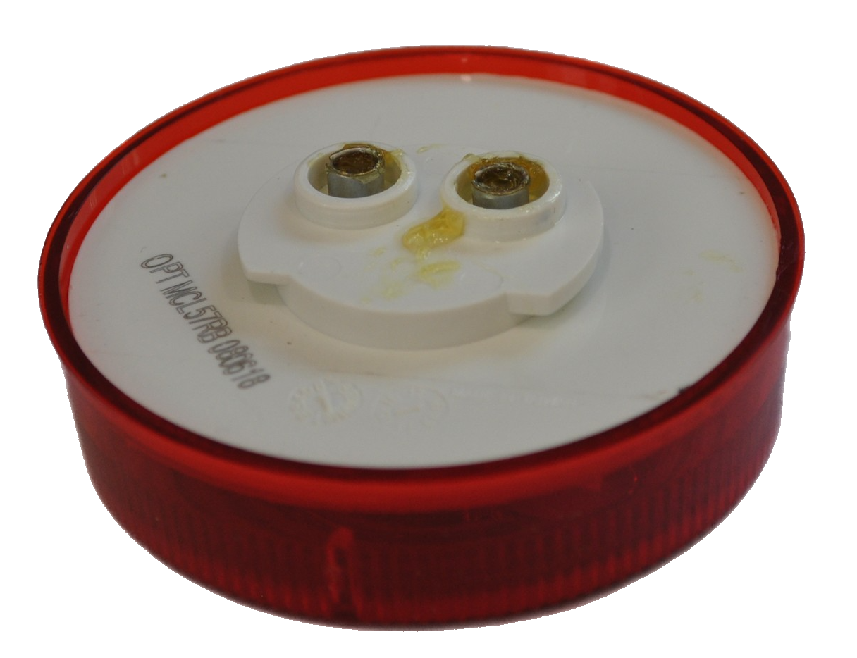 Light, 2.5” Round Red Marker/Clearance LED Light (3 diode)MCL-57RB