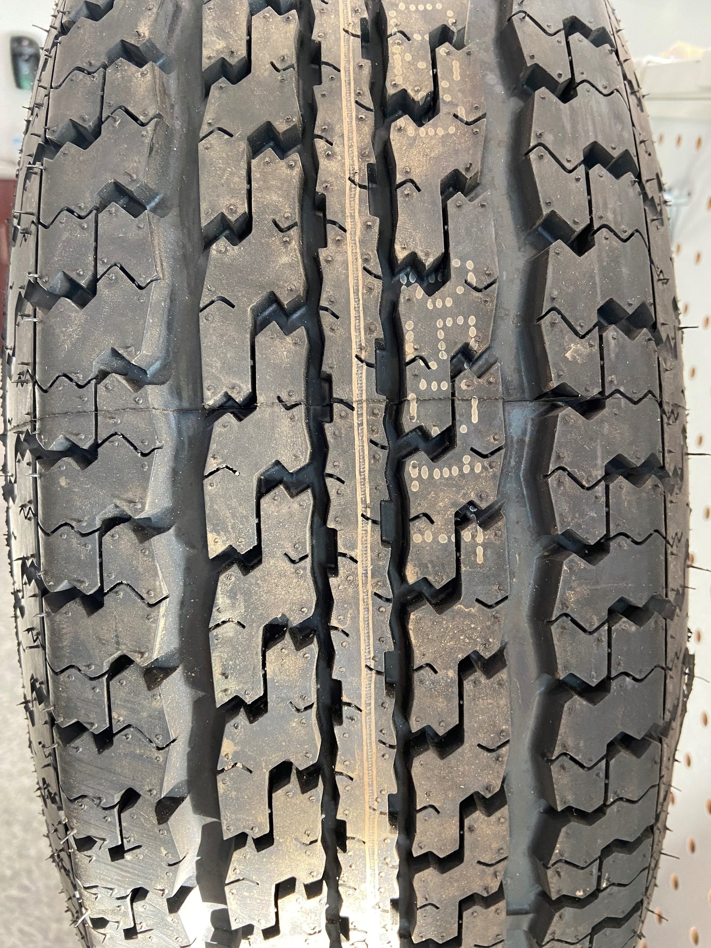 Tire/Wheel # ST205/75R15 8 PLY TIRE W/RIM w/Tire Fee $4