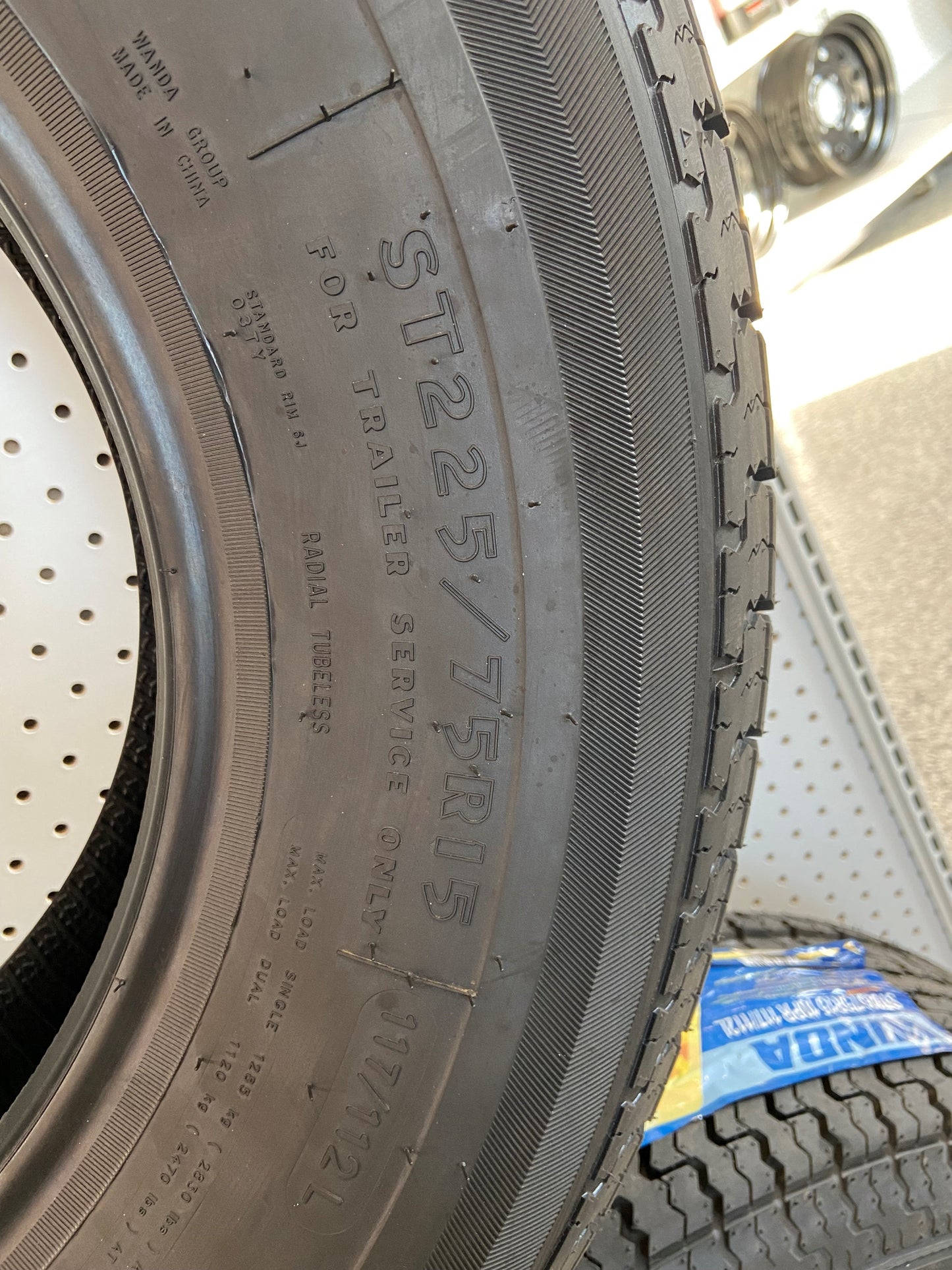 Tire ST225/75R15 8 PLY w/Tire Fee $4