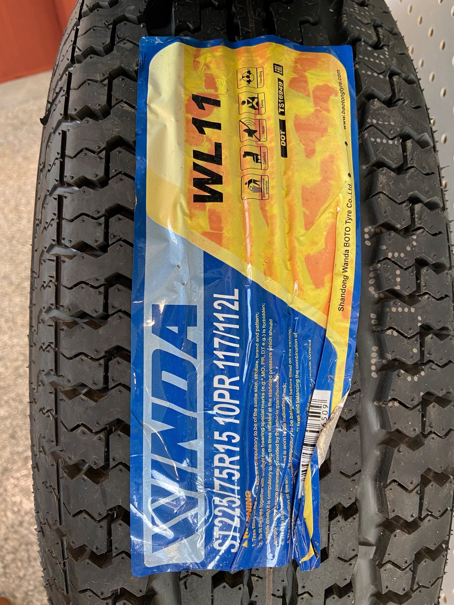 Tire ST225/75R15 10 PLY