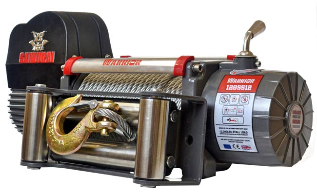 Winch, 12,000lbs Warrior Winch #120SS12