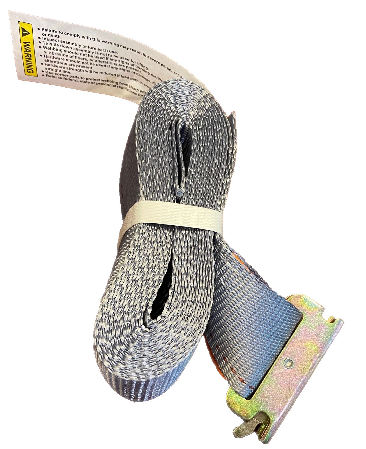 Strap, 2" X 12' Strap with Ratchet Buckle with “E” or “A” End Fittings #38-64020